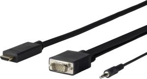 Pro HDMI to VGA + Audio Cable 1m (PROHDMIVGA1)
