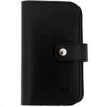  Senza Leather Wallet Slide Case Black Size XXL