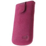 Senza Suede Slide Case Hot Pink Size XL