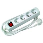 Multi Socket Kf-fb-04k 4 Socket White
