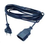 Power Extension Cord 5m Black