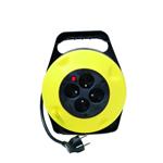 Cable Reel 10m Black/yellow