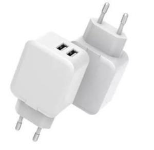 USB Power Charger 12W 5V 2.4A Output 2xUSB