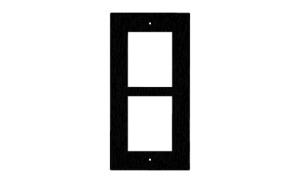 Helios Ip Verso - Flush Installation Frame - 2x Modules - Nickel