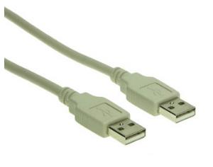 Cable USB2.0 - USB-a - USB-a - 1m - Grey