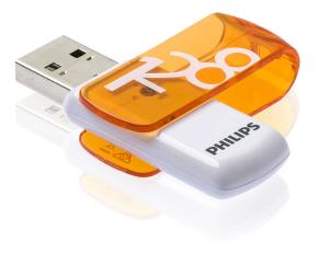 Clé USB 3.0 Philips Snow Edition Sunrise 128Go orange sur