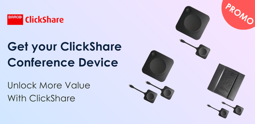 Get Your ClickShare Conference Device